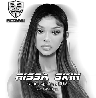Second Life Marketplace - [Inconnu] Rissa Skin FatPack Demo